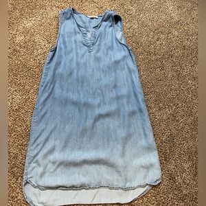 Beach lunch lounge sleeveless dress size small ombré